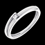 joaillerie Solitaire bipolaire or blanc (PM)