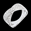 achat on line Bague tandem pav�e (GM) - 0.5 carats - 36 diamants