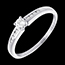 ventes on line Solitaire Octave or blanc (GM) - 0.27 carats - 9 diamants