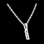 femme Pendentif totem trilogie (PM) - or blanc  - 3 diamants