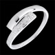 Diamantring Glanzlicht in Wei�gold