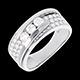 bijouteries trilogie bipolaire or blanc pavee 86 carats 35 dia