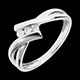 cadeaux femmes bague trilogie dolce vita or blanc