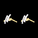 ventes boucles d oreilles pont dore