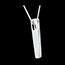 acheter en ligne Collier Diapason Trilogie or blanc (GM) - 3 diamants