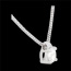 vente   Collier solitaire or blanc (TGM)  - 0.26 carats