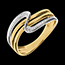 vente Bague Silence or jaune
