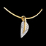 cadeau Collier pendentif Feuille de vie