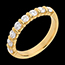 joaillerie Or jaune - 0,75 carat