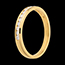 ventes on line Alliance or jaune semi pav�e - serti rail - 11 diamants
