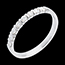 cadeaux femmes Or blanc - 0,3 carat