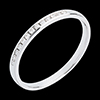 ventes on line Alliance or blanc semi pav�e - serti rail - 13 diamants