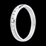 achat Alliance or blanc semi pav�e - serti rail - 0.3 carats - 10 diamants