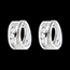 achat Boucles d'oreilles funambule or blanc