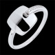 Bague argent Carr� Magique 