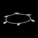 Bracelet Plumette argent et diamant