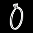 vente on line Solitaire Broche or blanc - 0.23 carats