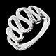 Anillo viaje al infinito oro blanco