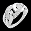 vente en ligne Bague sautoir or blanc pav� - 24 diamants