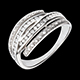 ventes on line bague griffes dorees