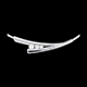 bijoux or collier trilogie epis or blanc 21 carats diamants