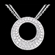 Collier Kassiopeia in Weissgold - 1.55 Karat - 104 Diamanten