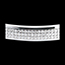 cadeaux femme Jonc pl�iade or blanc pav� - - 1.01 carats - 144 diamants