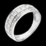 cadeaux femmes   Anneau mosa�que diamants   - 0.28 carats - 33 diamants