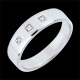Bague Trilogie Triomphe argent et diamant