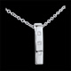 Collier Trilogie Triomphe argent et diamant