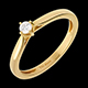 ventes essentiel solitaire or jaune