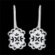 Boucles d'oreilles Dentelle fleurie 2
