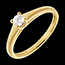 mariages L'essentiel d'un solitaire or jaune (MM)