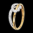 mariage Bague Ruban Coeur