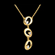 ventes en ligne collier pampilles or jaune diamants