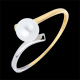 Anello perle Olympia due ori