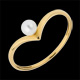 Anello perle Olga oro giallo
