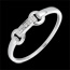 ventes en ligne Bague equestria or blanc et diamants