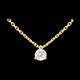 vente collier solitaire or jaune tgm 031 carats