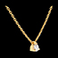 ventes Collier solitaire or jaune (PM)
