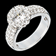cadeaux femme bague sultane or blanc pavee 85 carats 43 diamants