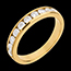 cadeaux femmes Or jaune - 0,65 carat