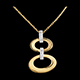 Diamant Collier Liebespaar