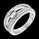 vente solitaire empire or blanc pave 36 carats 67 diaman