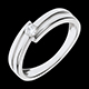 Bague Salom� or blanc - 0.11 carat