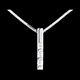 ventes en ligne pendentif trilogie talisman or blanc 22 carats dia