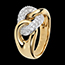 joaillerie Bague Lien Infini or jaune