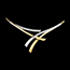 achat Collier Meridien or jaune pav� - 0.4 carats - 27 diamants