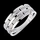 cadeaux bague canevas or blanc pavee diamants diamants