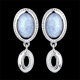 Boucles d'oreilles Bleu R�ve 1